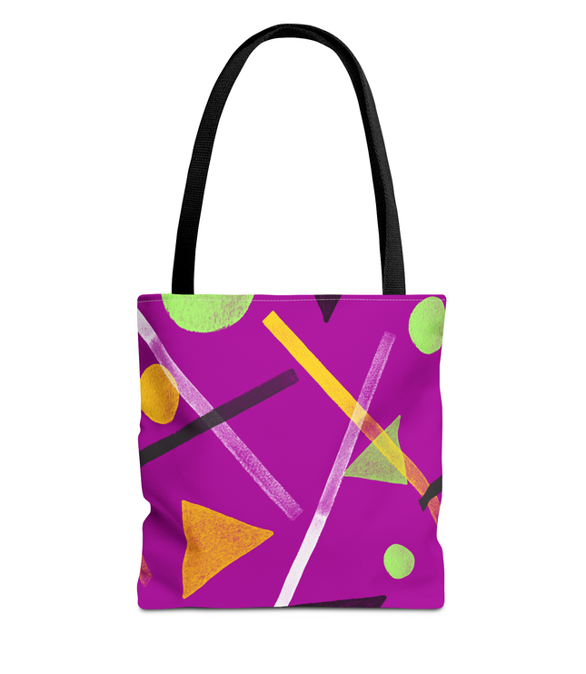 Seamless Print Pattern All Over Print Tote Bag