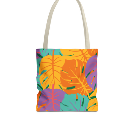 Tropical Leaf Tote Bag
