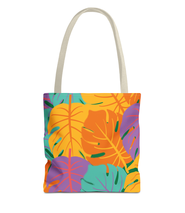 Tropical Leaf Tote Bag