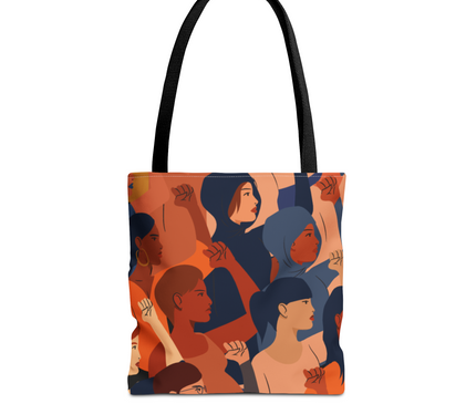 Women Empowerment All Over Print Tote Bag
