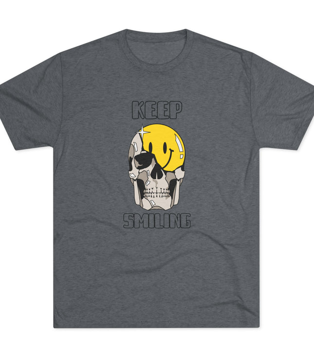 Keep Smiling Tri-Blend T-Shirt