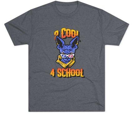2 Cool 4 School Tri-Blend T-Shirt