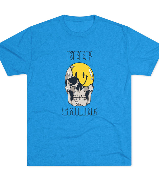 Keep Smiling Tri-Blend T-Shirt