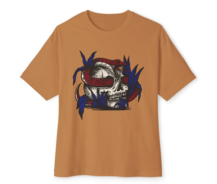 Skull And Snake Oversized T-Shirt