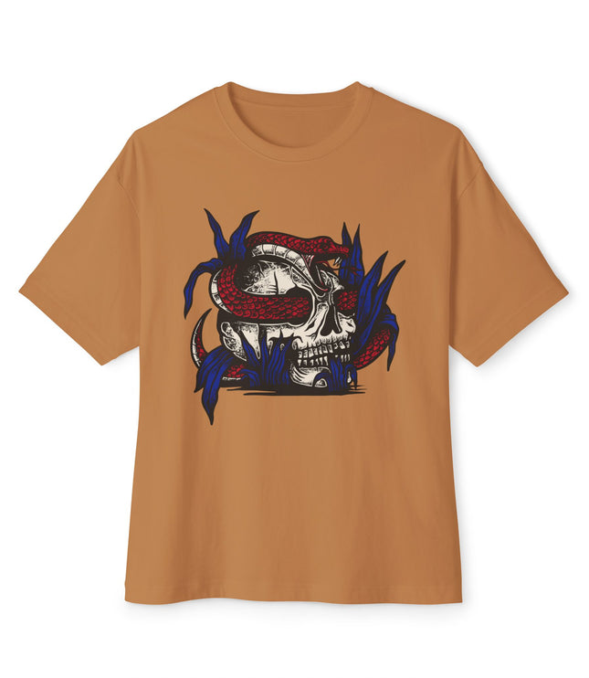 Skull And Snake Oversized T-Shirt