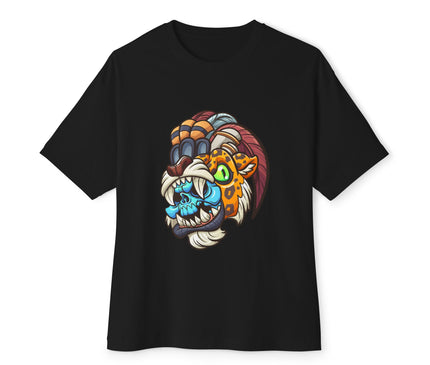 Tribal Jaguar Skull  Oversized T-Shirt