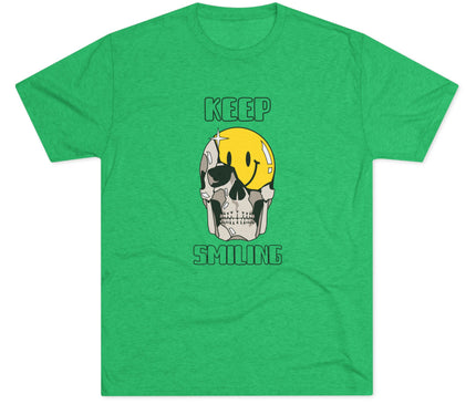 Keep Smiling Tri-Blend T-Shirt