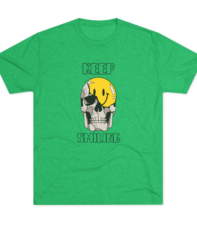 Keep Smiling Tri-Blend T-Shirt