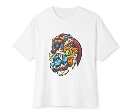 Tribal Jaguar Skull  Oversized T-Shirt