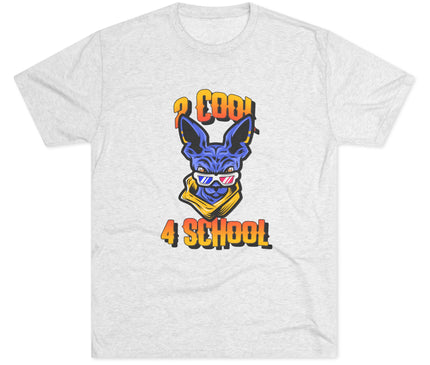 2 Cool 4 School Tri-Blend T-Shirt