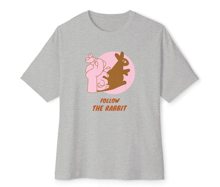Follow The Rabbit Oversized T-Shirt