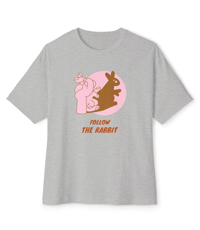 Follow The Rabbit Oversized T-Shirt